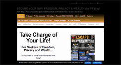 Desktop Screenshot of freedomprivacywealth.com