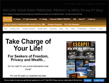 Tablet Screenshot of freedomprivacywealth.com